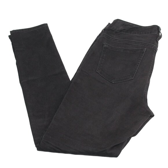 Seven7 Womens Sz 8 Jeans Black Tummyless High-Rise Skinny Leg Stretch Denim - Picture 2 of 13